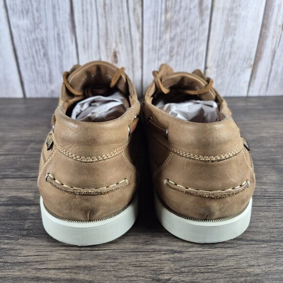 Mephisto Boating Spinnaker Grizzly Brown Leather Deck Shoes Men's Sz 11.5 (GUC) - Picture 4 of 9